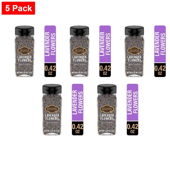 Private Selection Lavender Flowers Shaker 0.42 oz - 5 Pack