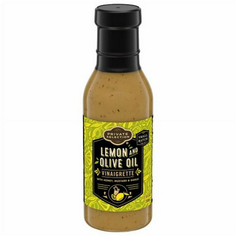 2X-Private Selection Lemon and Olive Oil Vinaigrette - 11.8 fl oz