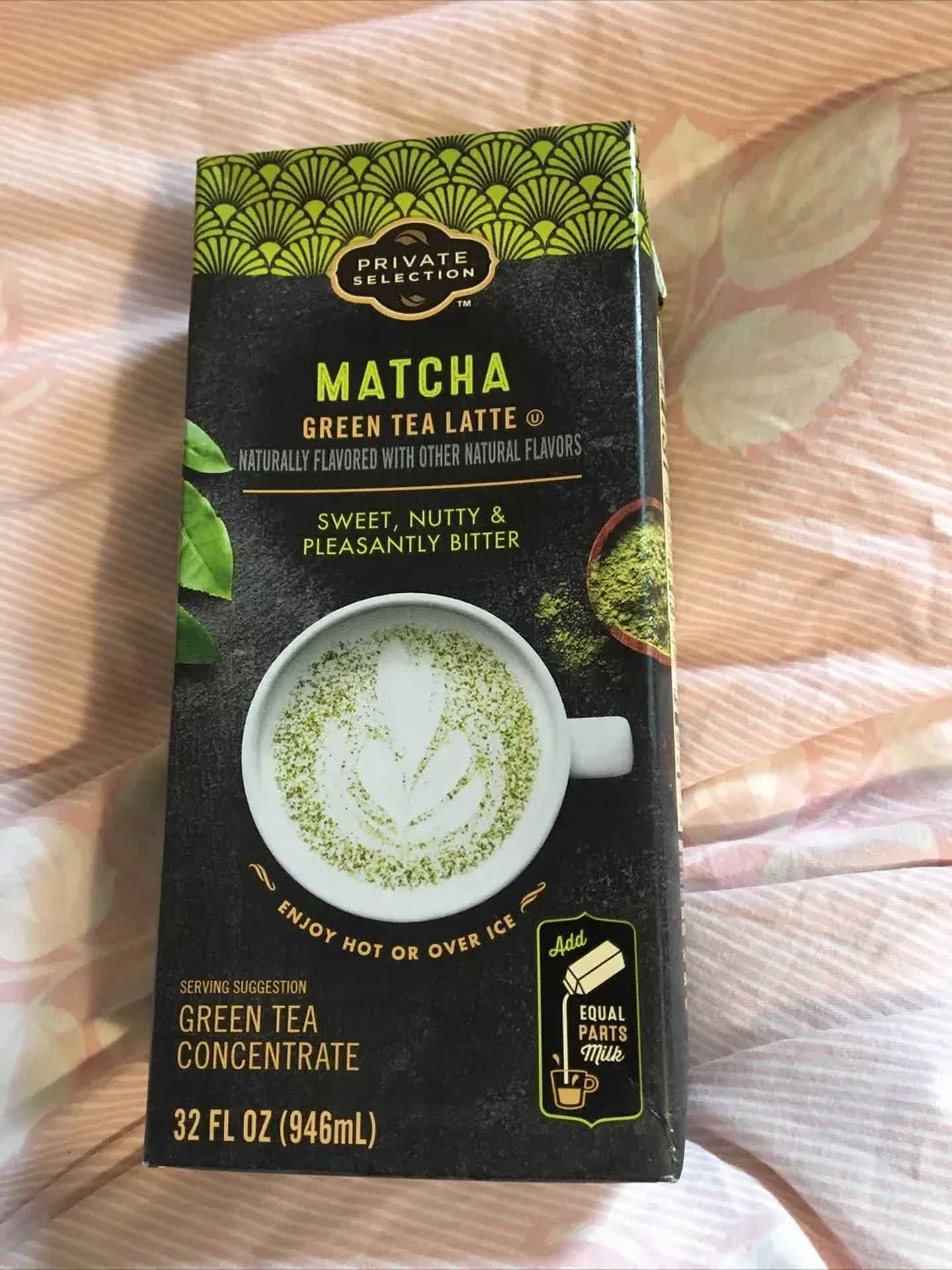 Private Selection Matcha Green Tea Latte Concentrate 32 fl oz Pack of