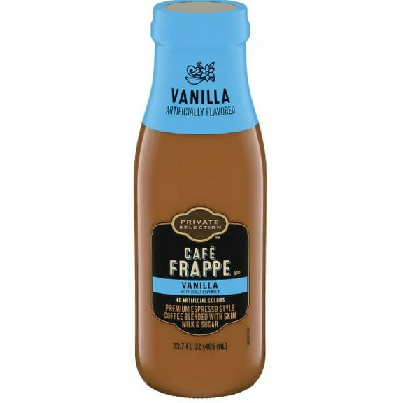 Private Selection Private Selection Cafe Frappe Vanilla - 13.7 fl oz