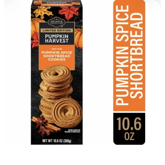 Private Selection Pumpkin Spice Shortbread Cookies (1 Box)