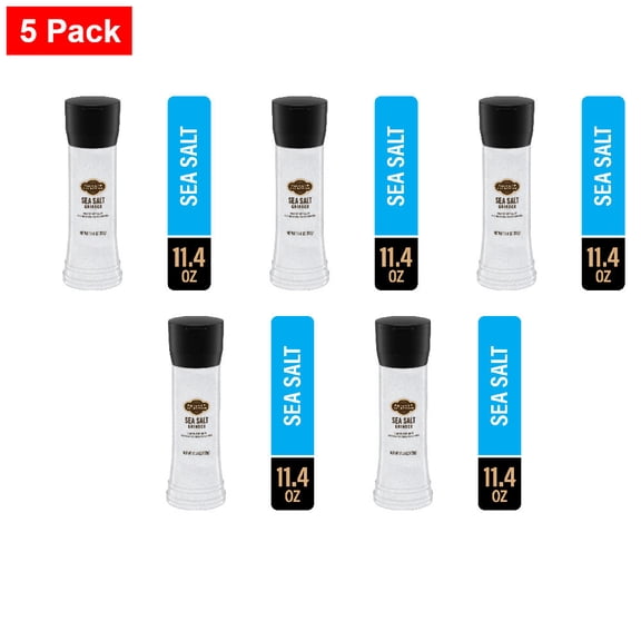 Private Selection Sea Salt Grinder 11.4 oz - 5 Pack