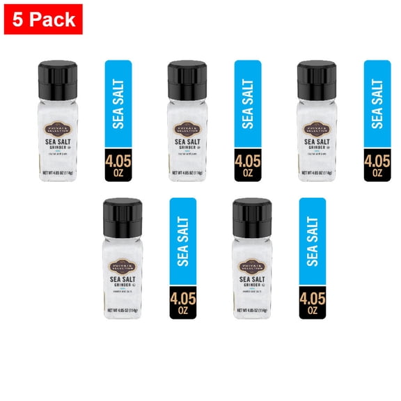 Private Selection Sea Salt Grinder 4.05 oz - 5 Pack