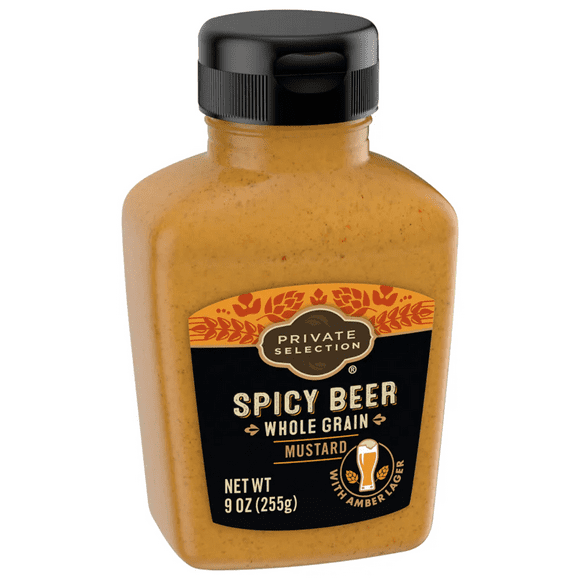 Sierra Nevada Porter & Spicy Brown Mustard - 9 Oz Squeeze Bottle (Pack Of 6)