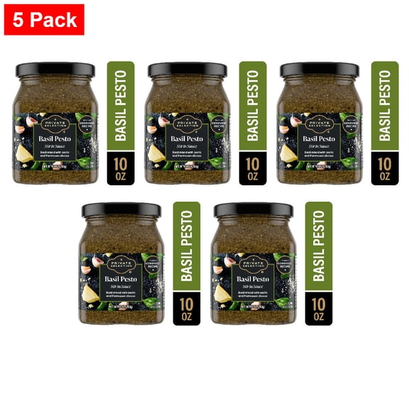 Private Selection Stir In Basil Pesto Sauce 10 oz - 5 Pack