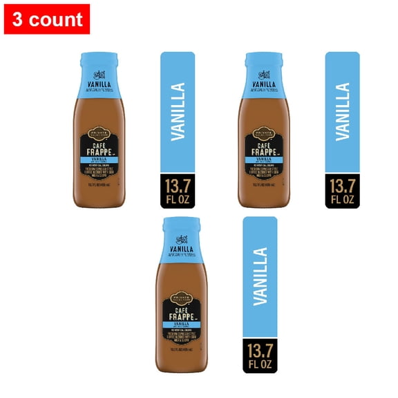 Private Selection Vanilla Cafe Frappe 13.7 fl oz - 3 count