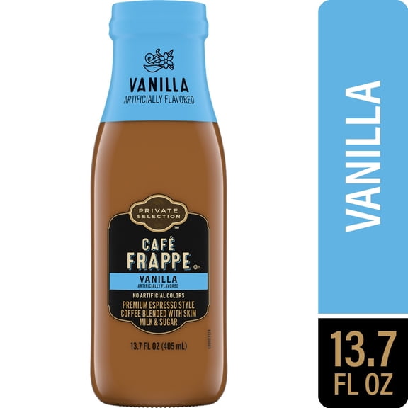 Private Selection Vanilla Cafe Frappe 13.7 fl oz - Pack of 1