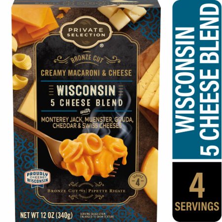 Private Selection Wisconsin 5 Cheese Blend Macaroni and Cheese 12 oz Packaging May Vary