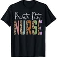 thumbnail image 1 of Private duty Nurse homes patient nursing Home healthcare T-Shirt, 1 of 5