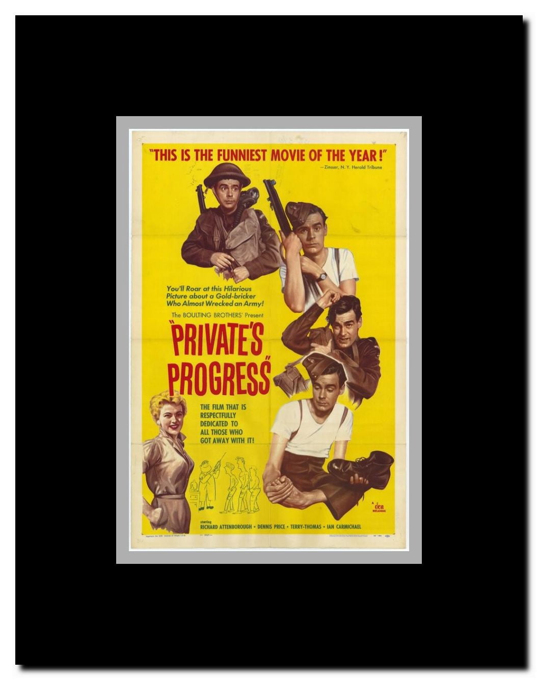 Private's Progress Framed Movie Poster