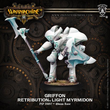 Privateer Press Griffon - Light Myrmidon (Plastic Kit) New