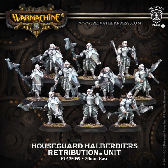 Privateer Press Houseguard Halberdiers Unit Box New