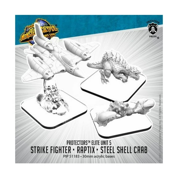 Privateer Press Raptix, Steel Shell Crab, Strike Fighter New