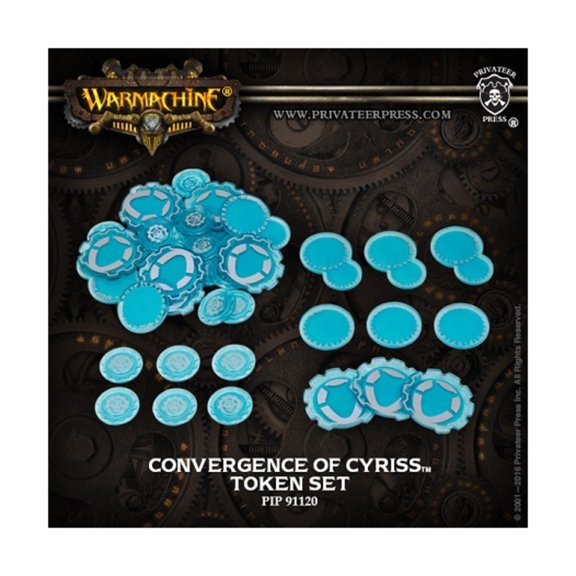 Privateer Press Token Set - Convergence of Cyriss (2016 Edition) New