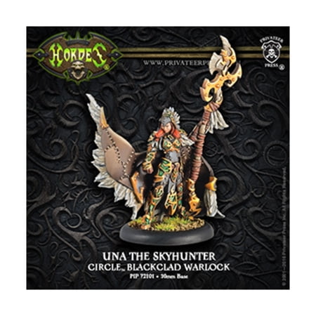 Privateer Press Una Skyhunter - Blackclad Warlock New
