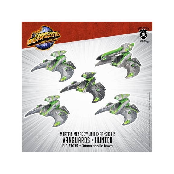 Monsterpocalypse: Martian Menace Vanguard and Hunter Units