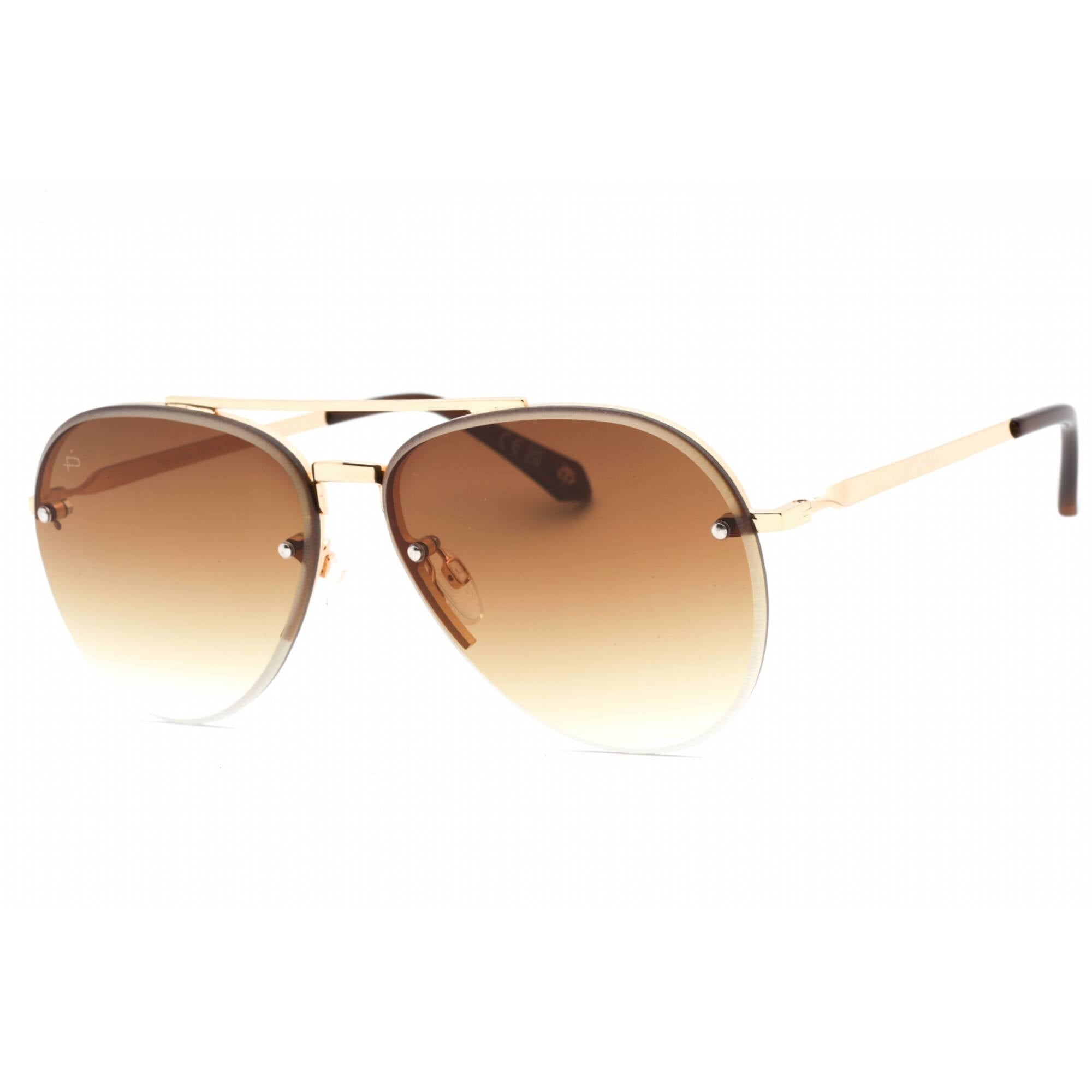 Prive Revaux Gold wire frame Sunglasses new with case and dust cloth Prive Revaux The Everywhere Fitover with Zipper Case - QVC.com main image 4