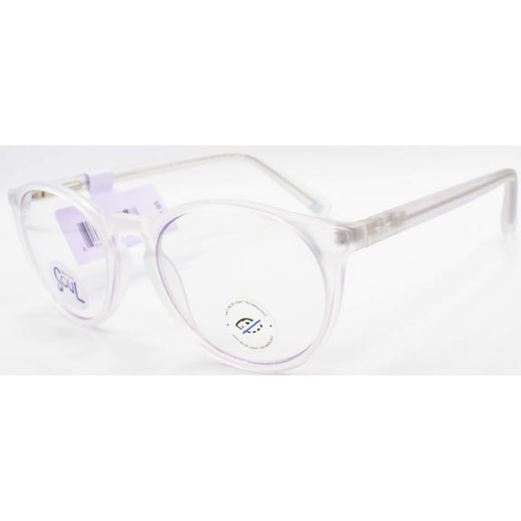 Prive Revaux The Bogart Clear Unisex Clear Round Frame Eyeglasses
