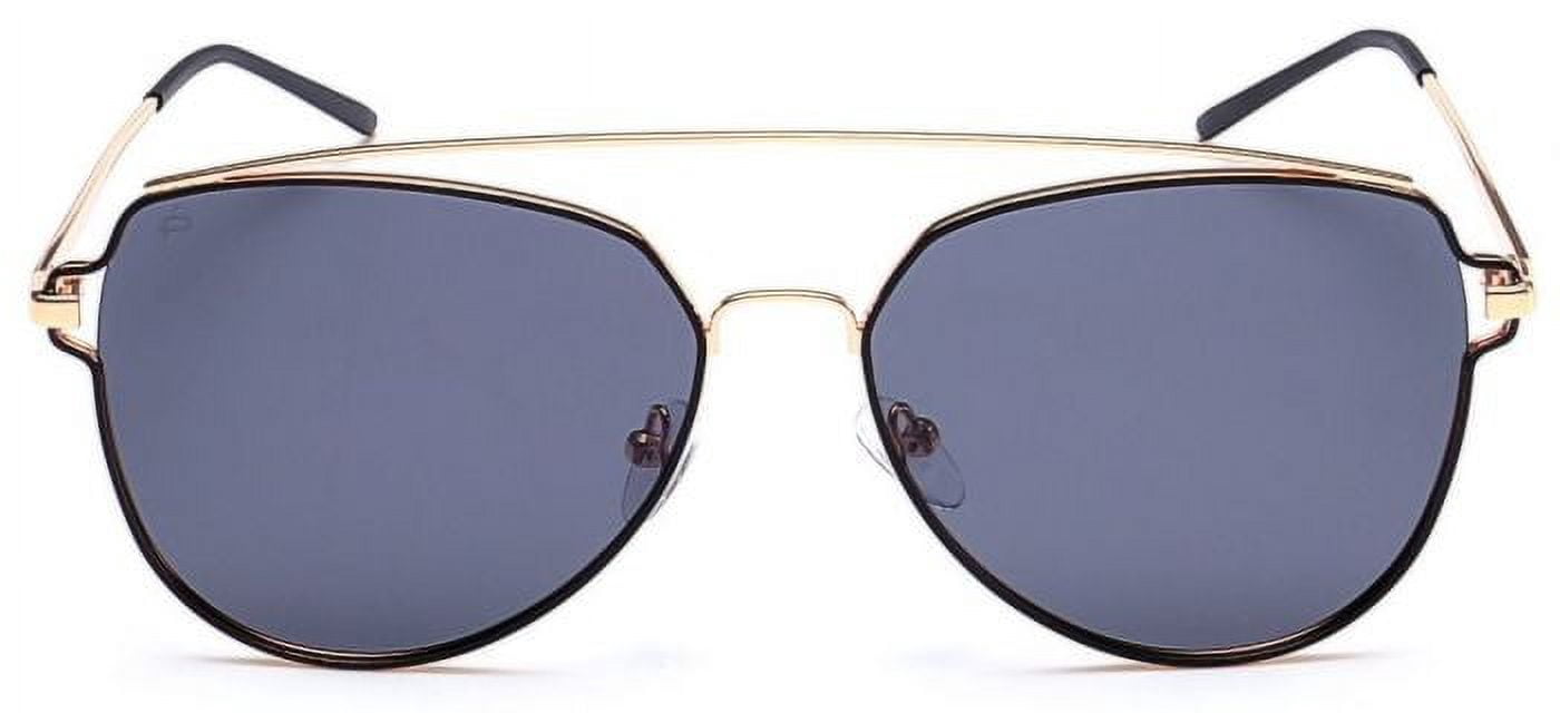 Prive Revaux sunglasses- black and gold polarized Privé Revaux Gold Sunglasses – 100% UV Protection & Free  main image 4