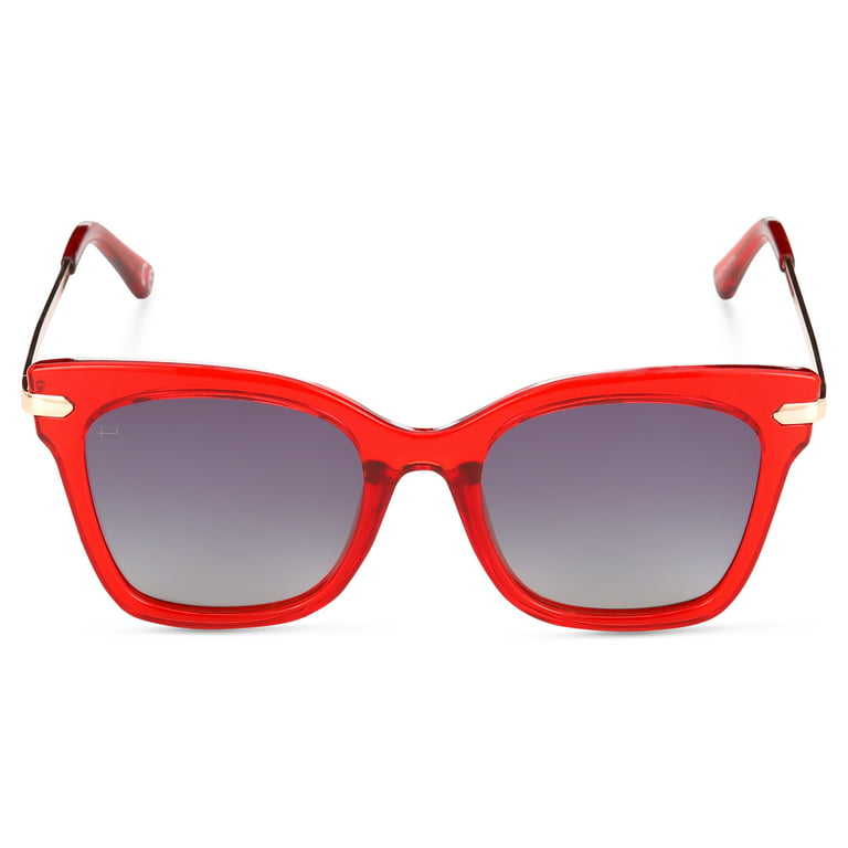 Prive Revaux To Collins, Red, Sunglasses 