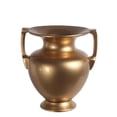 thumbnail image 1 of Privilege Contemporary Ceramic vase With Gold Finish 86120, 1 of 2