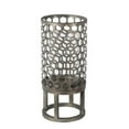thumbnail image 1 of Privilege Gray Large Candle Lantern, 1 of 2