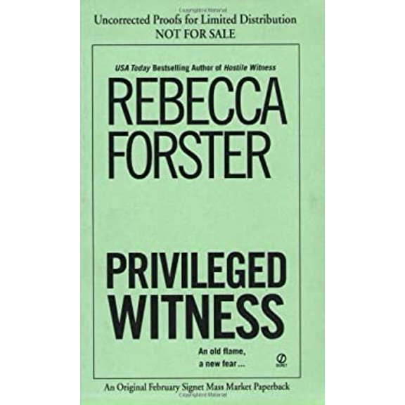 Pre-Owned Privileged Witness (Unknown) 0451217772 9780451217776