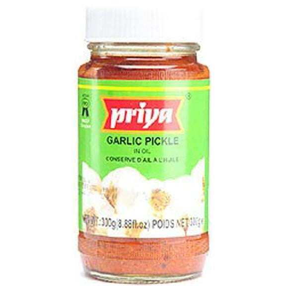 Priya Garlic Pickle 300 gm bottle