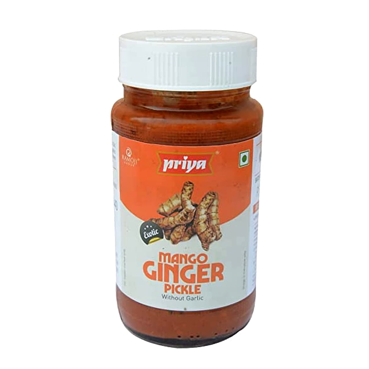 Priya Mango Ginger Pickle (No Garlic) 300g3