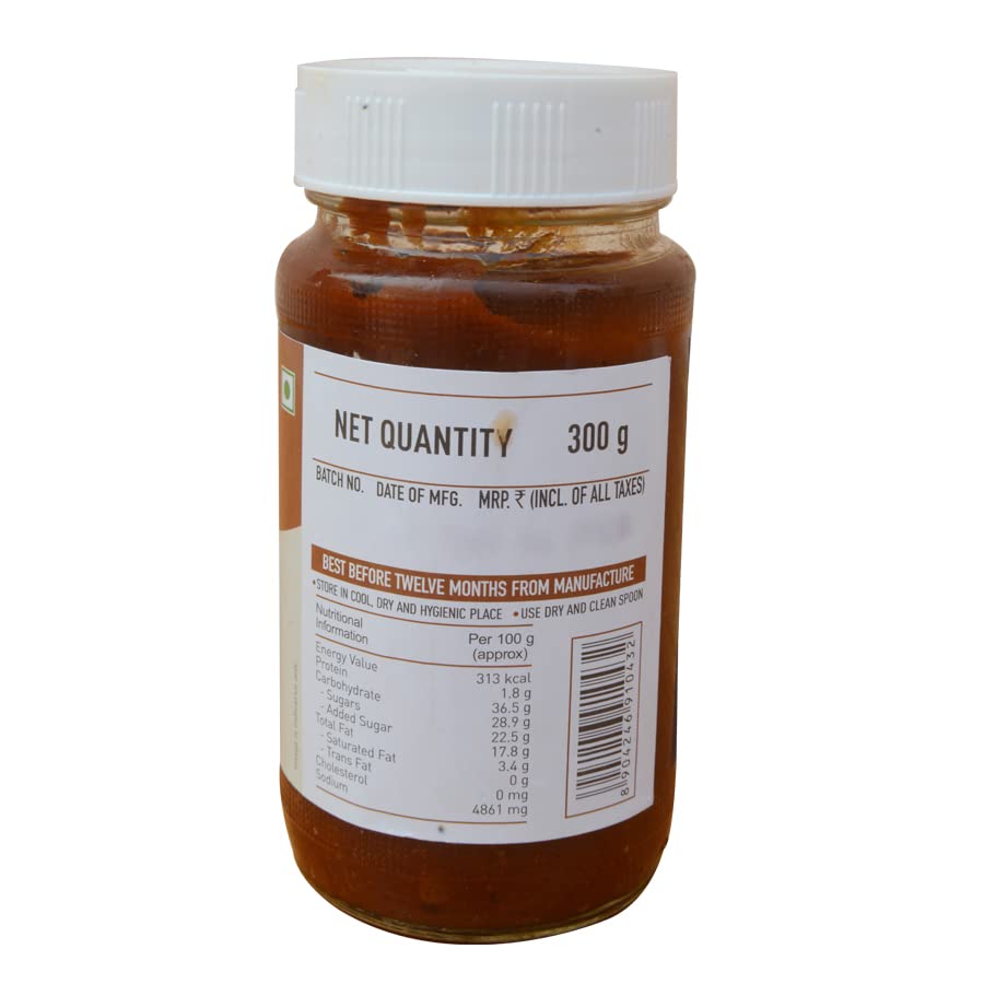 Priya Sweet Ginger Pickle without Garlic, 300g Homemade Sweet Ginger