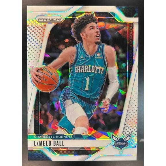 Prizm LaMelo Ball #30 Base White Ice Prizm