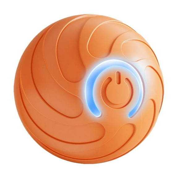 Prndkhn Smart Jumping Ball Toy for Dogs, Interactive Automatic Rolling Ball with Lights, Spin Ball for Pet Large Dog F2Z9