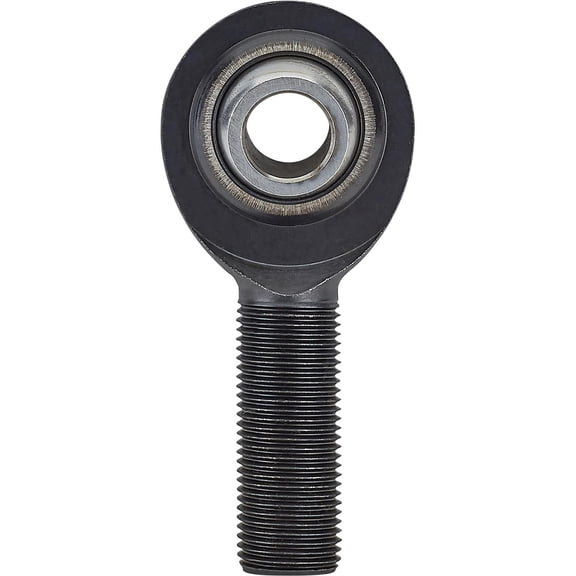 Speedway Motors Pro-1 Chromoly Heim Joint Rod End 5/8-18 LH Male 1/2 Inch Hole Heavy Duty Metal-to-Metal Design Black Oxide Universal Application