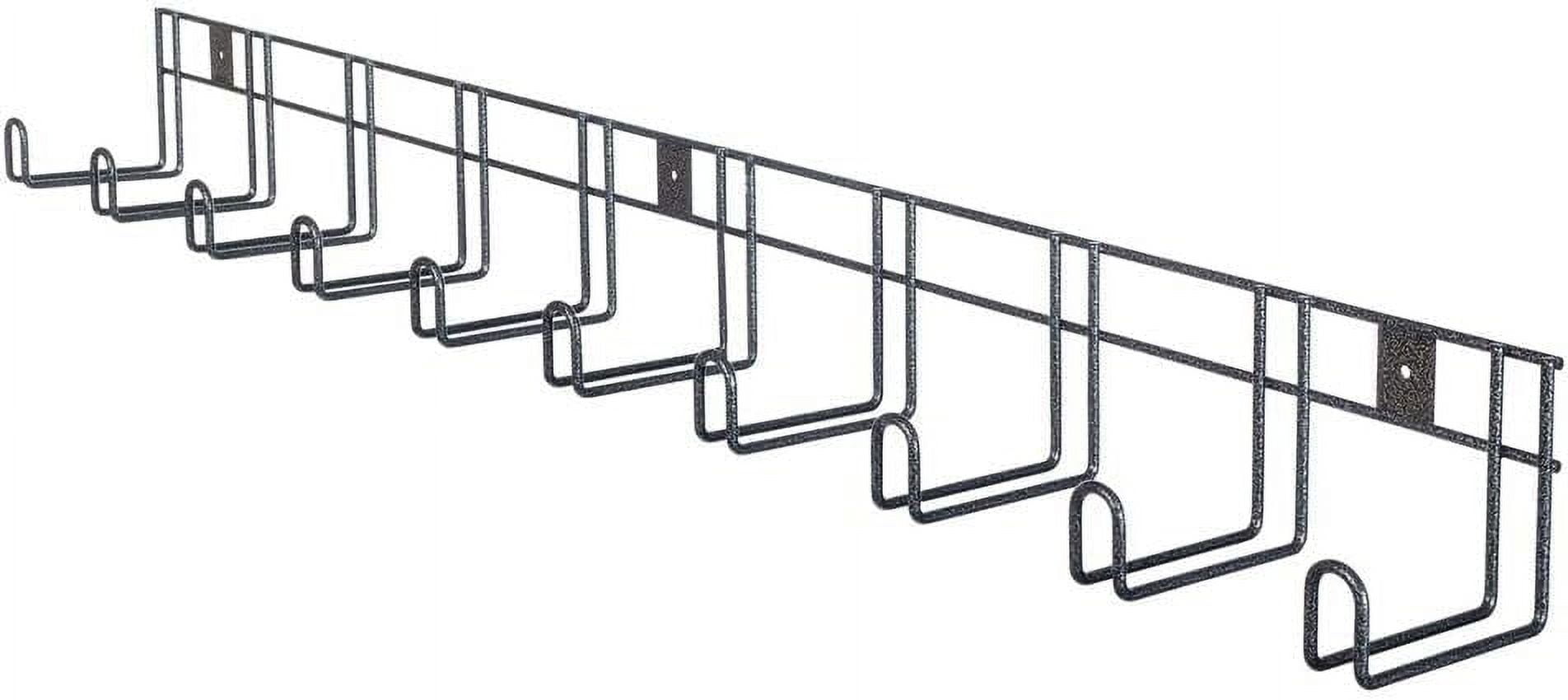 Pro 10 Hook Long Arm Tack Rack | Perfect for Compact Stables | 10-Hook ...