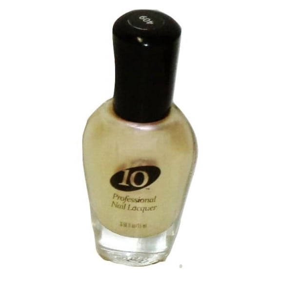 Pro 10 Professional Nail Lacquer Nail Polish, 409, Starlit