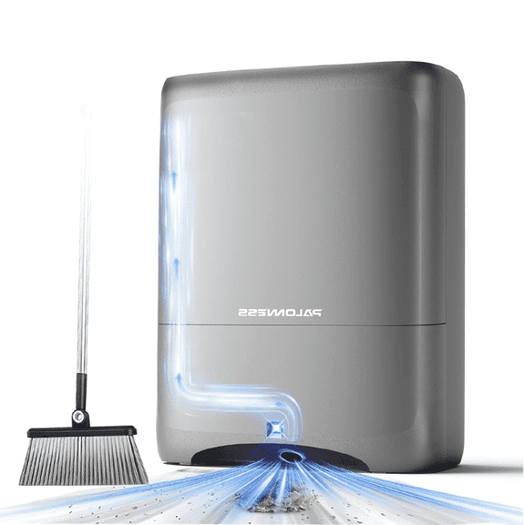 Pro 1400W Touchless Electric Dustpan, 18KPa Cyclonic Suction with TOF Smart Sensor, Hands-Free Auto-Open, 6L Large-Capacity Dustbin for Home, Kitchen, Office, Pet Salons
