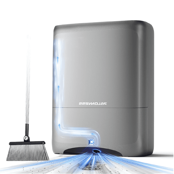 Pro 1400W Touchless Electric Dustpan, 18KPa Cyclonic Suction with TOF Smart Sensor, Hands-Free Auto-Open, 6L Large-Capacity Dustbin for Home, Kitchen, Office, Pet Salons
