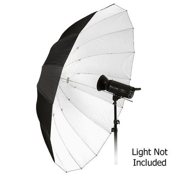 Pro 16-rib, 72 Black and White Reflective Parabolic Umbrella