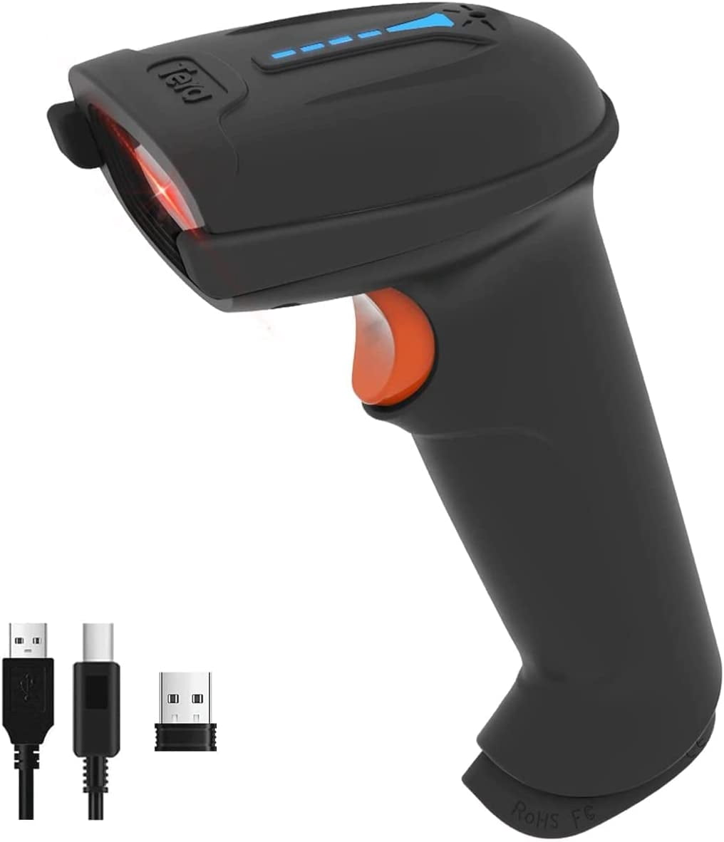 Pro 1D Wireless Barcode 3 in 1 Bluetooth & 2.4G Wireless & USB Wired ...