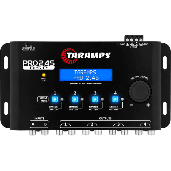 Pro 2.4S DSP Crossover Full Digital Signal Processor and Equalizer with Sequence