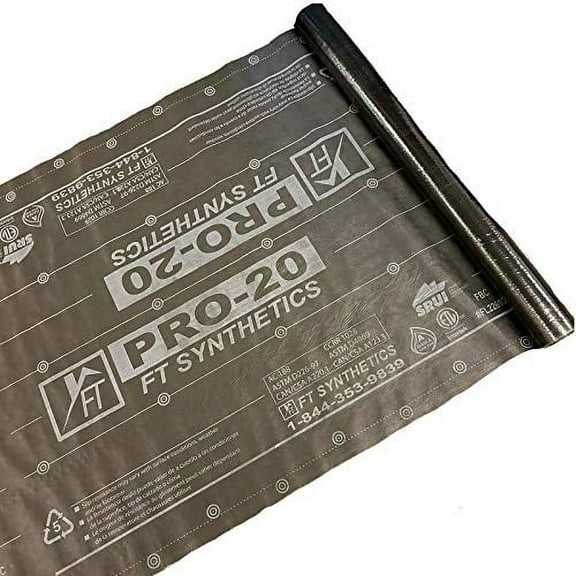 Pro 20 Synthetic Underlayment (Single Roll)