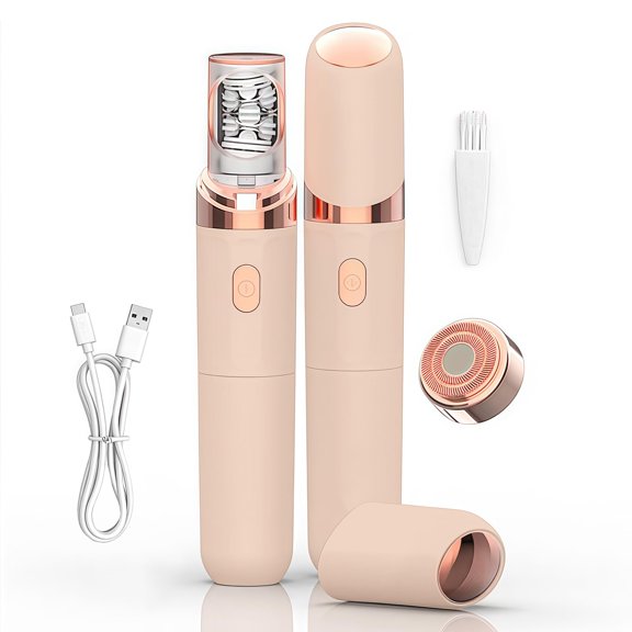 Pro 3.0 Women Face Epilator - Rechargeable Painless Electric Tweezers for Smooth Skin Removal on Face, Legs, and Bikini Area