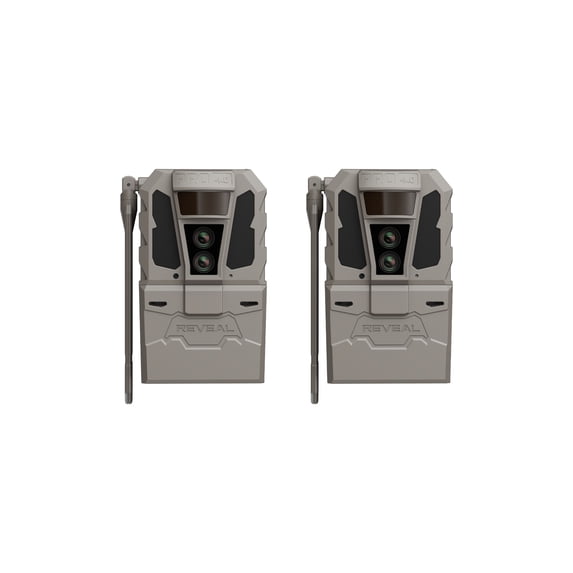 Reveal by Tactacam Pro 4.0 Cellular Trail Camera 2-Pack with Built in GPS