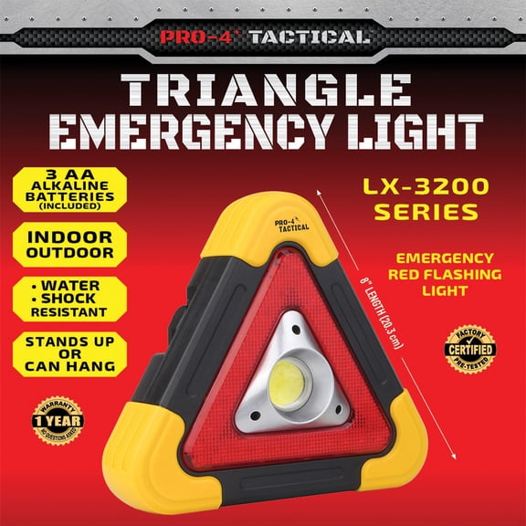 Pro-4 Tactical Triangle Emergency Work Light