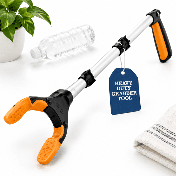 Pro 40" Extended Grabber Reacher Tool For Trash Hand Pickup Sticks ...