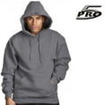 thumbnail image 1 of Pro 5 Men's Fleece Pull Over Hoodie Sweater Heavy Weight Dark Grey, 1 of 2