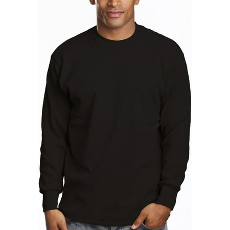 Pro 5 Mens Casual Long Sleeve Thermal,Black,2XL