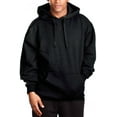 thumbnail image 1 of Pro 5 Mens Heavy Weight Fleece Pullover Hoodie,Black,Medium, 1 of 2