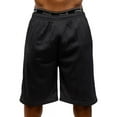 thumbnail image 1 of Pro 5 Mens Plain Mesh Shorts,Black,5XL, 1 of 2