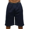 thumbnail image 1 of Pro 5 Mens Plain Mesh Shorts,Navy Blue,2XL, 1 of 2